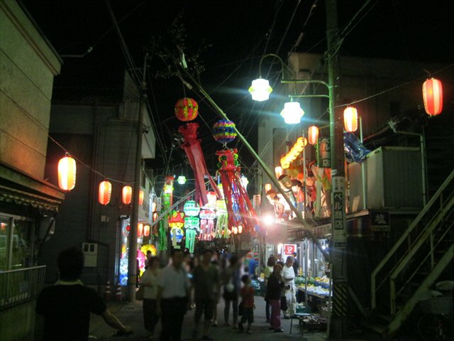 安城七夕祭りの様子です。の写真