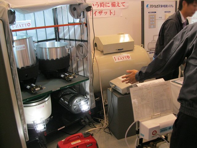 産業祭りの時の刈谷市産業振興センター内の様子です。の写真